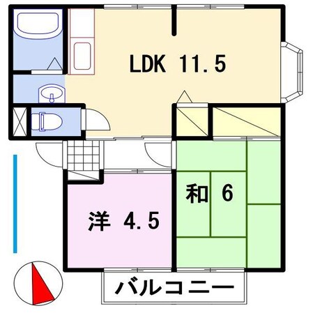 サンシティ国分寺の物件間取画像